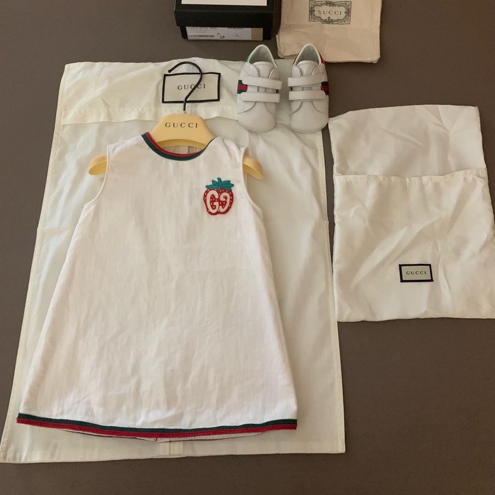 Authentic Gucci Baby Dress